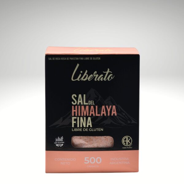 Sal del Himalaya fina libre de gluten x 500 gramos