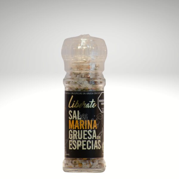 Molinillo Sal Marina Gruesa con Especias