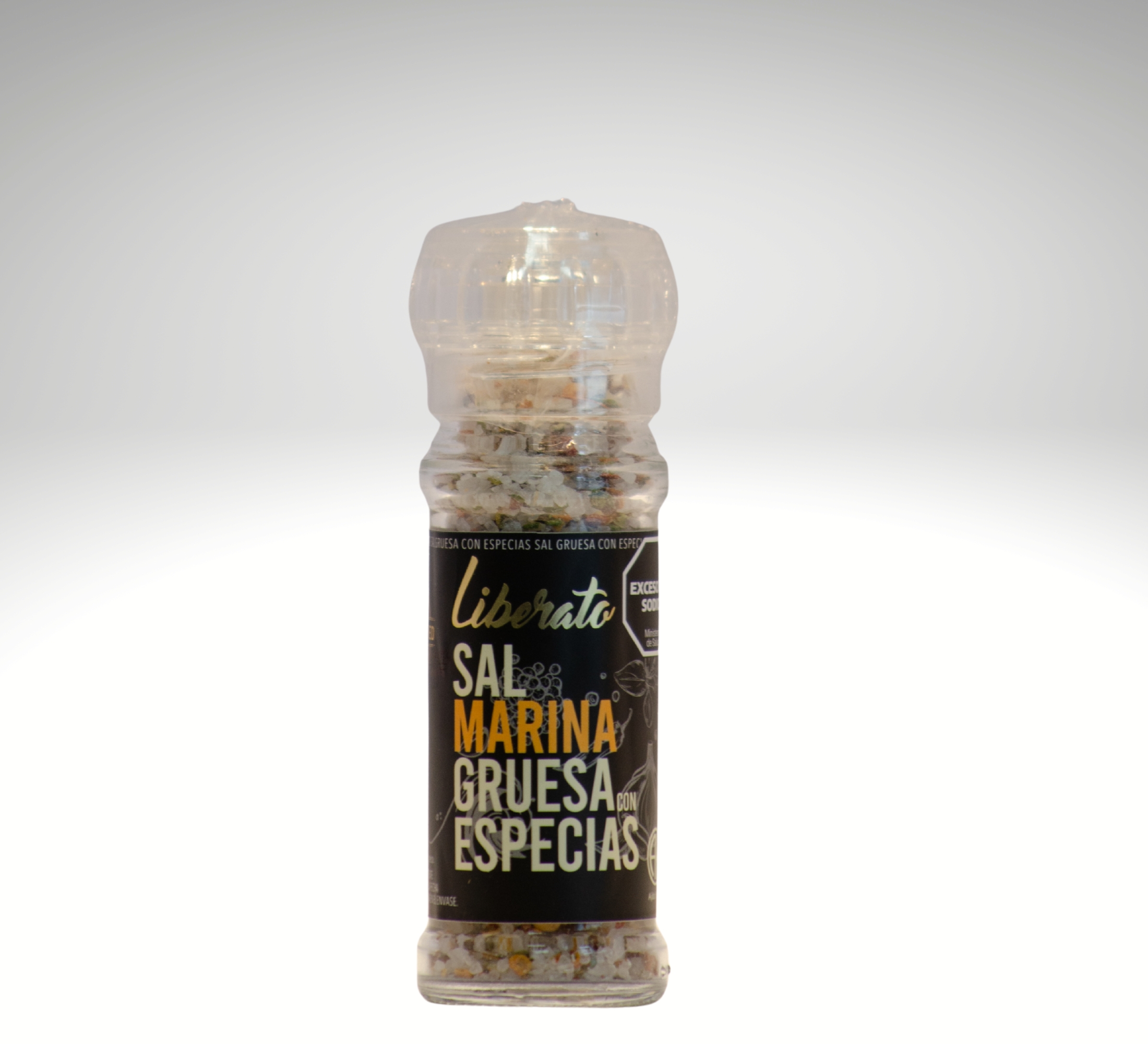 Molinillo Sal Marina Gruesa con Especias