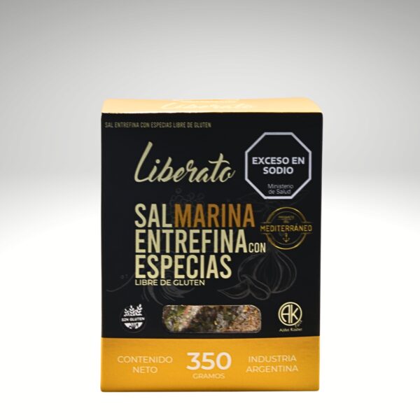 Sal Marina Entrefina con Especias x 350gr